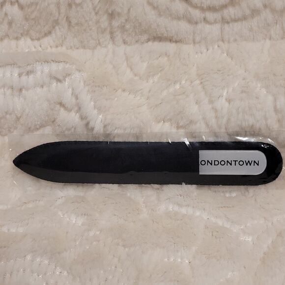 Londontown Nail File White Glass and Case New Sealed - Picture 2 of 5